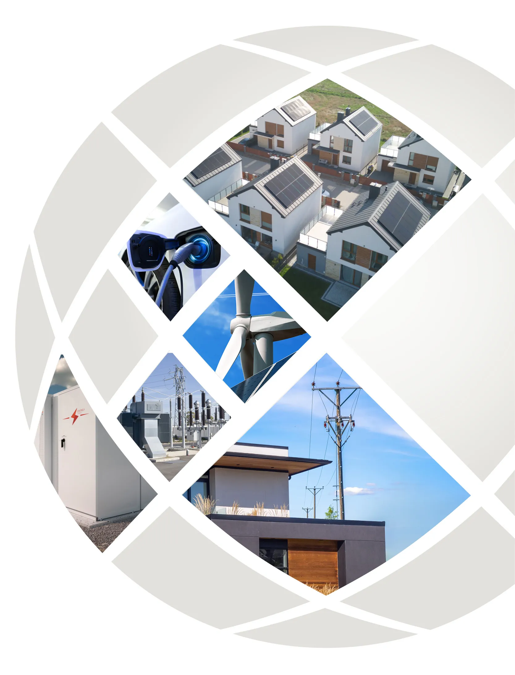 Distribution in a transforming grid