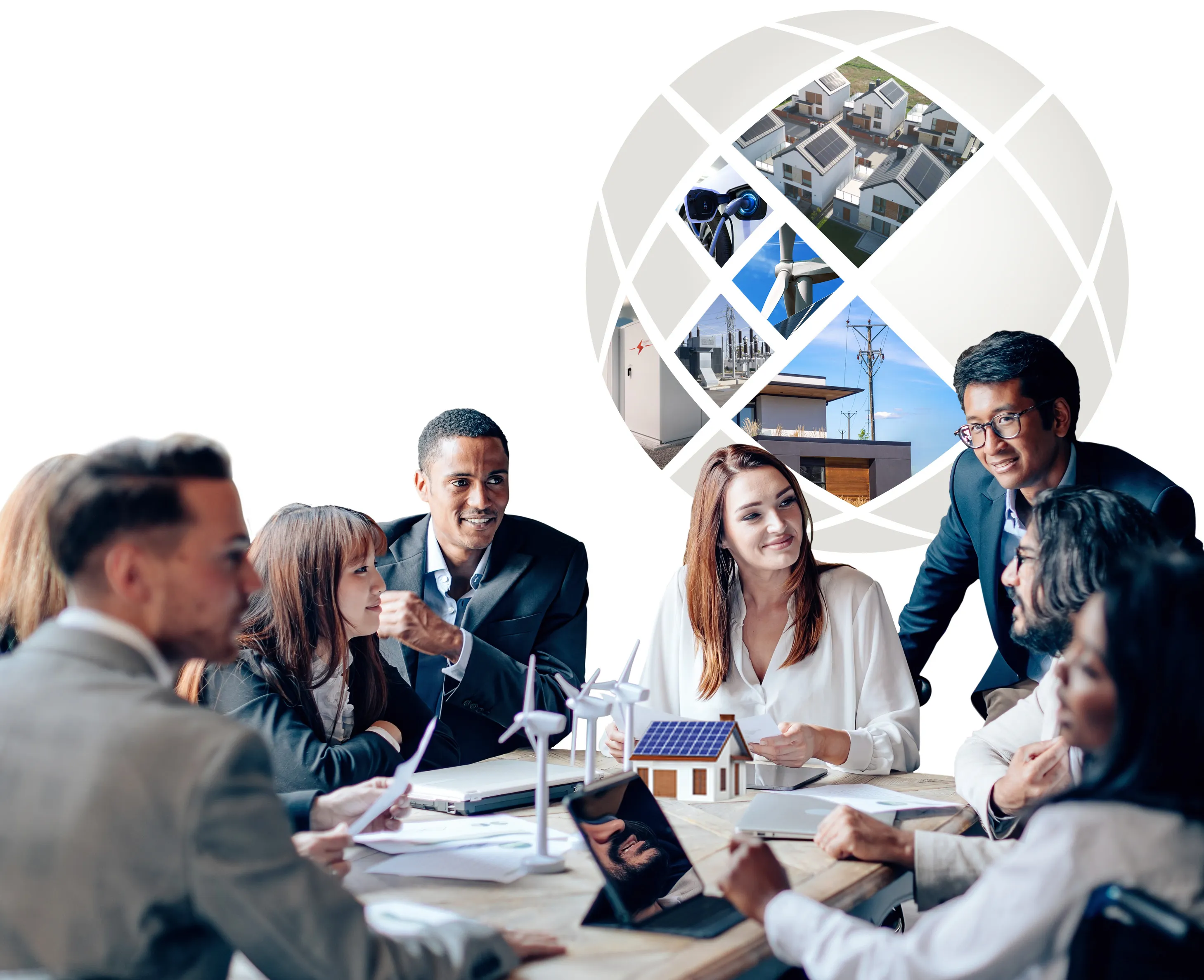 Learn global, act local