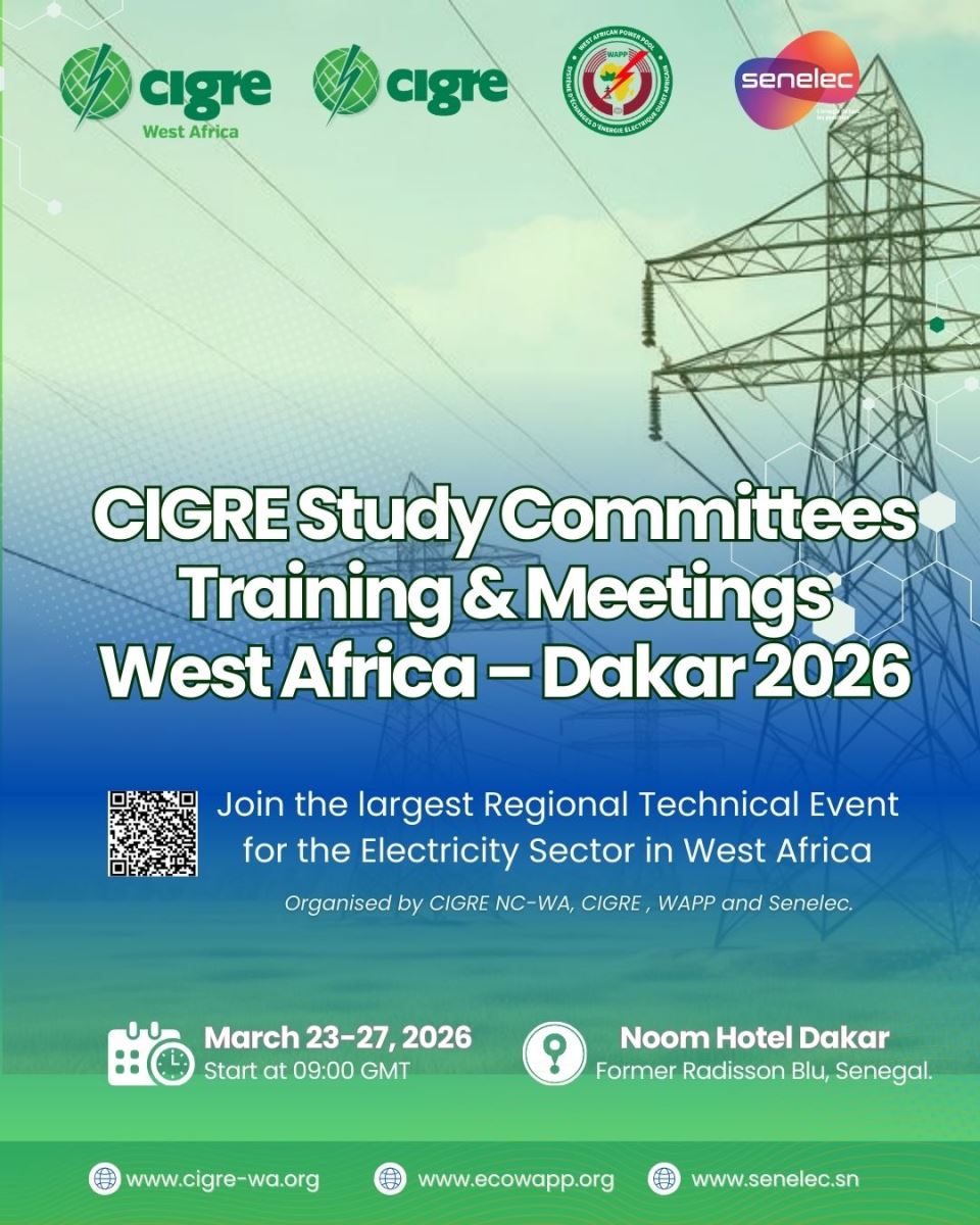 CIGRE Study Committees Training & Meetings - CIGRE West Africa