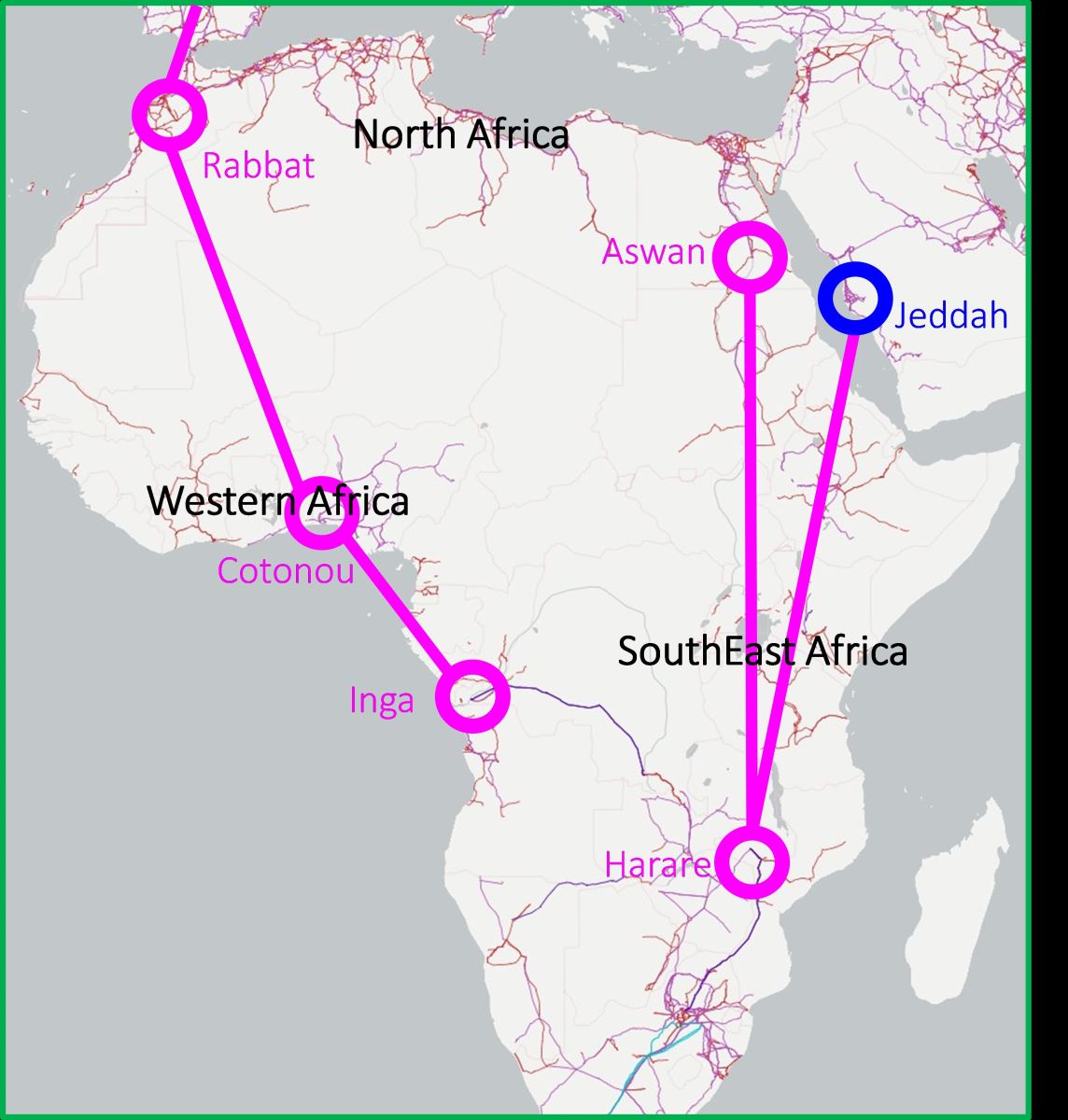 Global interconnections for a sustainable electricity system